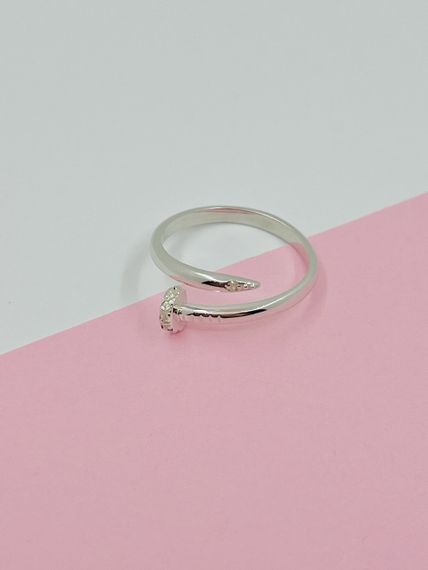 Серебряное кольцо Гвоздик Artsriblo арт384к | Зображення 4
