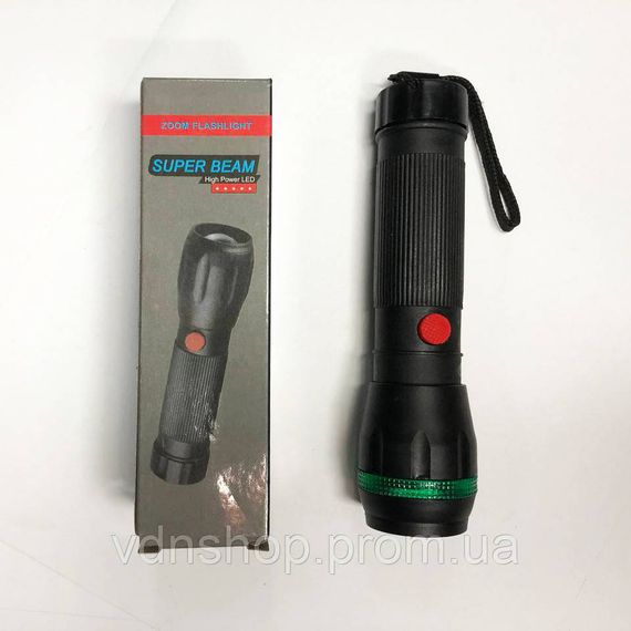 Мощный светодиодный фонарь, Портативный светодиодный фонарь с зарядкой Фирменный ручной KT-26 | Зображення 7