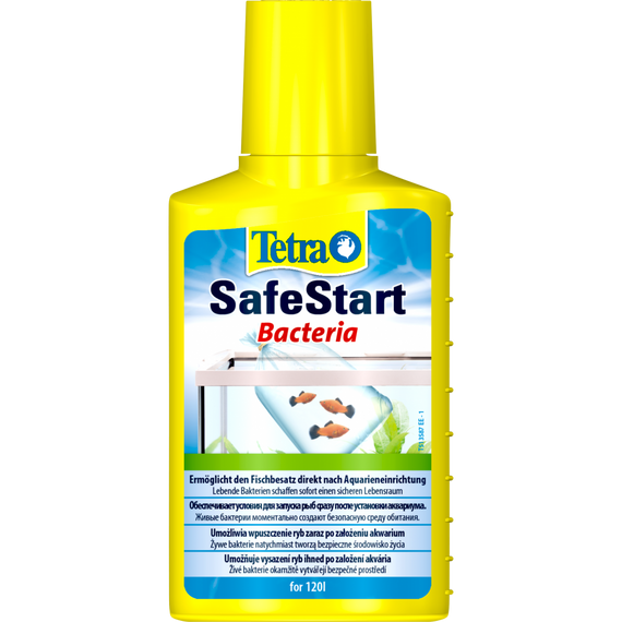 Засіб Tetra SafeStart для акваріума для негайного запуску риб 100 мл на 120 л