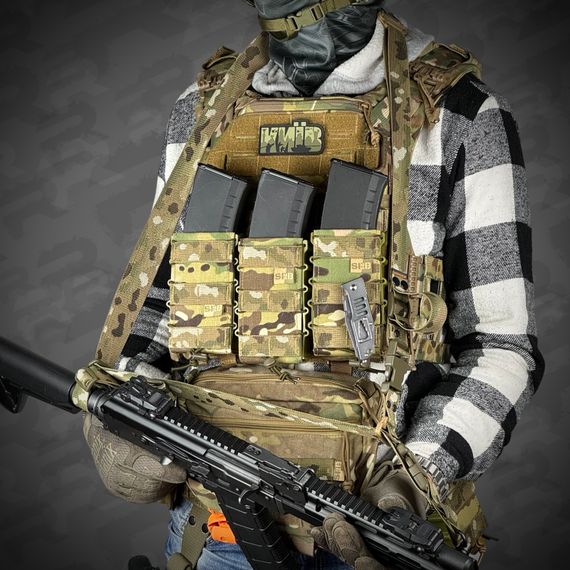 Ремінь збройовий триточковий RAGNAROK "Hel" Gen.II sling Мультикам | Зображення 3