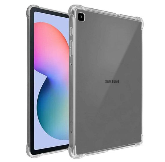 Силіконовий чохол бампер Primolux Silicone для планшета Samsung Galaxy Tab S6 Lite 10.4" 2020 (SM-P610 / SM-P615) - Clear | Зображення 1
