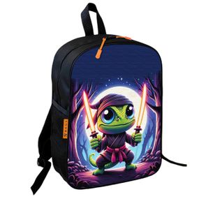 Рюкзак школьный детский 36х27см  Дракон Ниндзя с принтом для мальчика (00662)