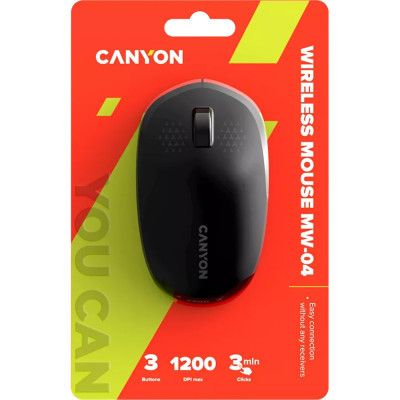 Мышка Canyon MW-04 Bluetooth Black (CNS-CMSW04B) | Зображення 5