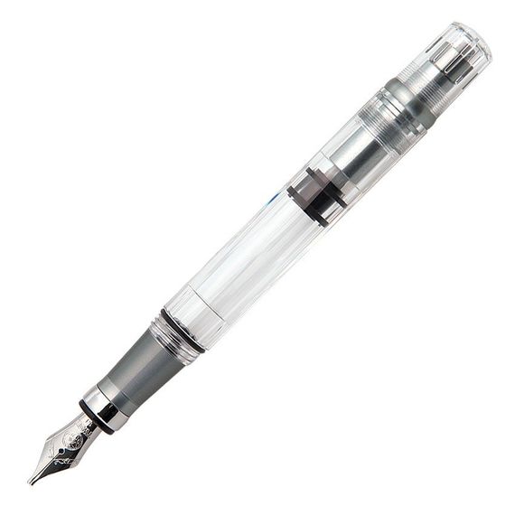 Перьевая ручка TWSBI Diamond 580ALR Nickel Gray Демонстратор, тонкое (F)