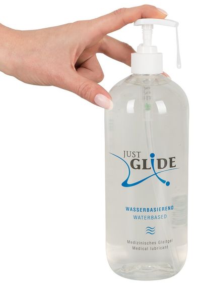 Лубрикант - Just Glide Waterbased, 1000 мл Sex Aura | Зображення 3