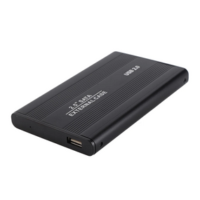 Зовнішній корпус для жорсткого диска 2.5" USB 2.0 алюмінієвий HDD/SSD