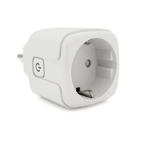WI-FI розетка 16A+ лічильник електроенергії, White