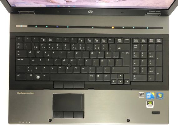 Ноутбук HP EliteBook 8740w / 17" (1920x1200) TN / Intel Core i5-540M (2 (4) ядра по 2.53 - 3.07 GHz) / 8 GB DDR3 / 256 GB SSD / nVidia Quadro FX 2800M, 1 GB GDDR3, 256-bit / WebCam б/у | Зображення 7