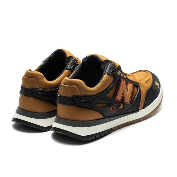 Кросівки шкіряні  New Balance колір коричневий, чорний | Зображення 3
