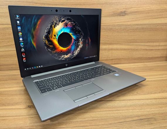 Мобильная рабочая станция HP zBook 17 G6 / 17.3" (1920x1080) IPS / Intel Core i7-9850H (6 (12) ядер по 2.6 - 4.6 GHz) / 32 GB DDR4 / 512 GB SSD / nVidia Quadro RTX 3000, 6 GB GDDR6, 192-bit / WebCam / TouchID / Windows 10 б/у + Подарок Мышь / USB | Зображення 3