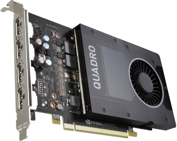 Дискретна відеокарта nVidia Quadro P2200, 5 ГБ GDDR5X, 160-біт / 4x DisplayPort б/в