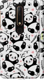 Чохол на Nokia 6 2018 Панди "4318m-1386-2448"
