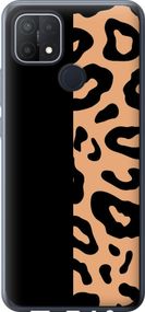 Чехол на Oppo A15 Пятна леопарда "4269u-2119-17620"