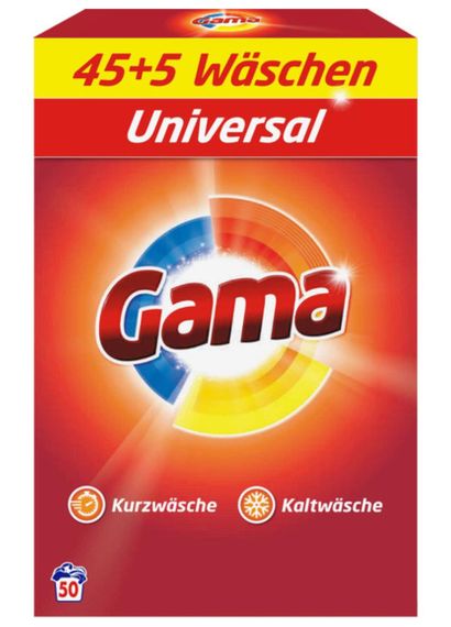 Пральний порошок універсальний Gama 3 кг