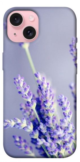 Чохол з картинкою Лаванда для Apple iPhone 15 (6.1")