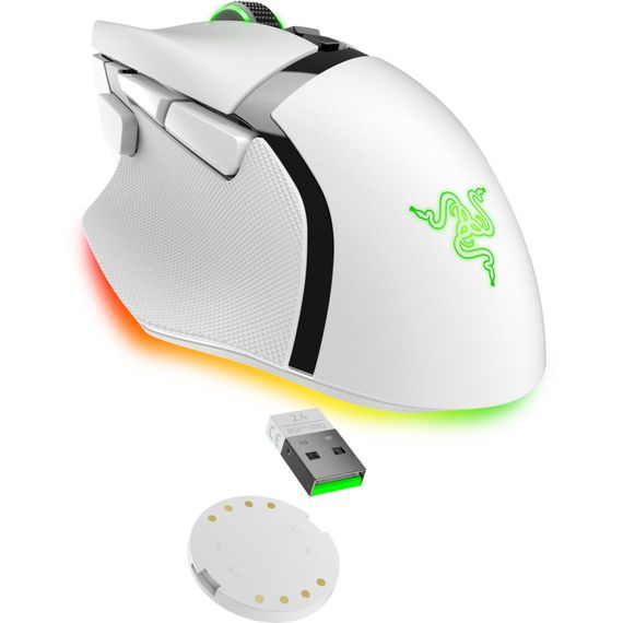 Мишка Razer Basilisk V3 Pro 35K Wireless/Bluetooth White (RZ01-05240200-R3G1) | Зображення 5