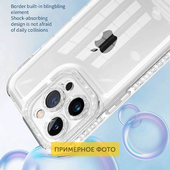 Чехол TPU Starfall Clear для Samsung Galaxy S20 FE Прозрачный | Зображення 3