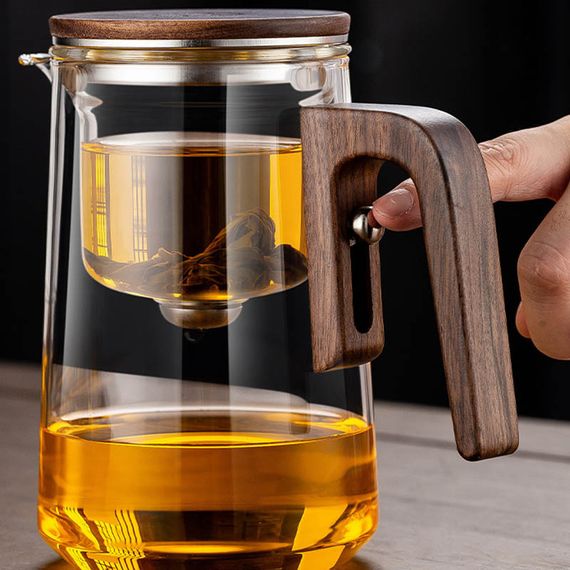 Чайник для заваривания TeaPot D-25 Elegant 600ml Transparent | Зображення 6
