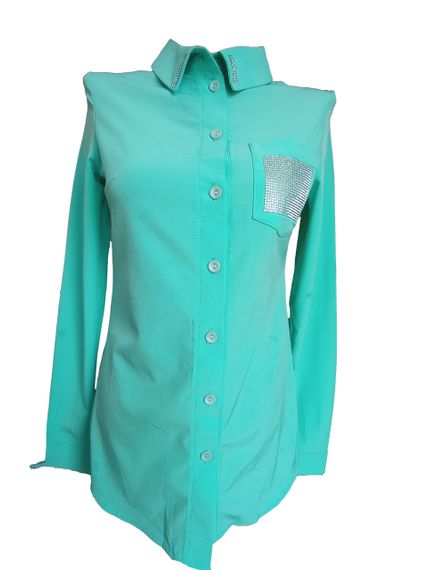 Сорочка М&M Бірюзовий розмір S (213865) | Зображення 3