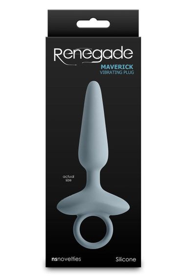 Анальний вібратор NS Novelties Renegade блакитний, 15 см Sex Aura | Зображення 2