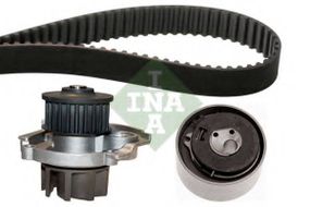 Водяний насос + комплект ременя FORD (Вир-во INA) INA 530046230 на FIAT PANDA (169)