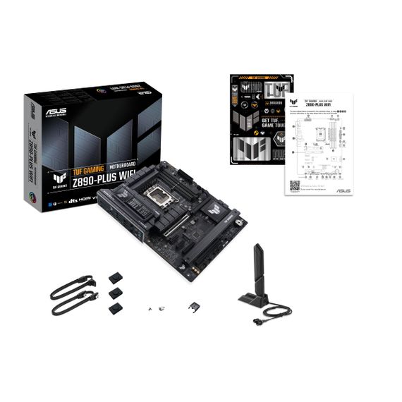 Материнcька плата ASUS TUF GAMING Z890-PLUS WIFI s1851 Z890 4xDDR5 M.2 DP HDMI Wi-Fi BT ATX 90MB1IQ0-M0EAY0 | Зображення 1