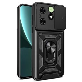 Чохол Defender з захистом камери для Tecno Spark Go 2024 колір Чоний