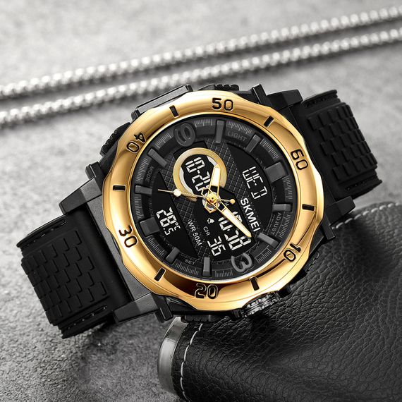 Skmei 2098GDBK Gold-Black SALE | Зображення 3