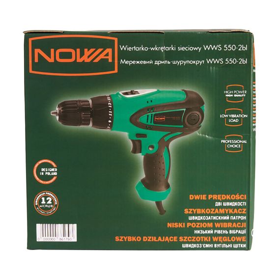 Дриль-шуруповерт NOWA WWS 550-2bl | Зображення 7