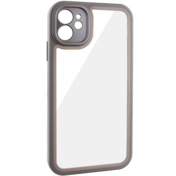 TPU чехол Transparent + Colour 1,5mm для Apple iPhone 12 (6.1") | Зображення 2