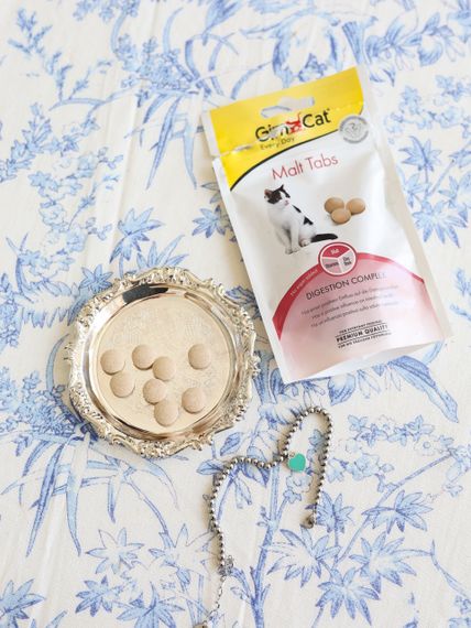 GimCat Every Day Malt Tabs вітаміни для покращення виведення шерсті у котів, 40 гр | Зображення 1