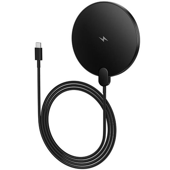 БЗП Hoco CW62 Peak with digital display and cable 15W Black | Зображення 3