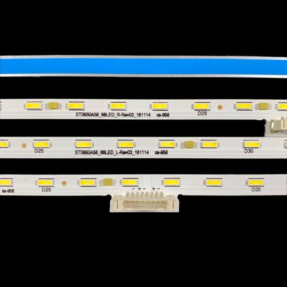 LED підсвітка Sony TV 65" STO650A57-66LED-L-Rev03 STO650A57-66LED-R-Rev03 STO650A58-66LED-L/R-REV01 2шт. | Зображення 2