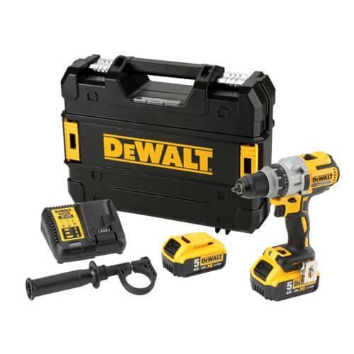 Дрель-шуруповерт аккумуляторная бесщеточная 95 Нм DeWALT DCD991P2 | Зображення 2