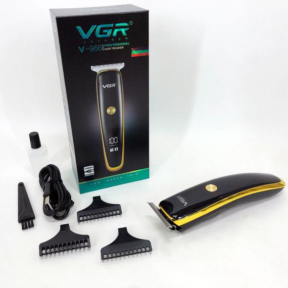 Окантовочная машинка VGR V-966 / Машинка для стрижки мужская / NC-989 Триммер беспроводной | Зображення 8