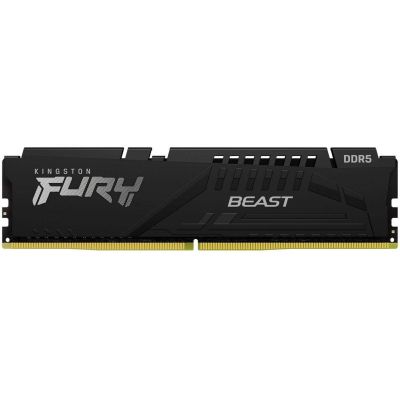 Модуль памяти для компьютера DDR5 32GB 5600 MHz Beast Black Kingston Fury (ex.HyperX) (KF556C40BB-32) | Зображення 1
