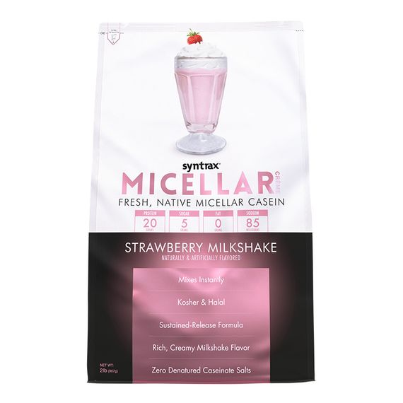 Протеин Syntrax Micellar Creme 907 gram (Strawberry Milk Shake)