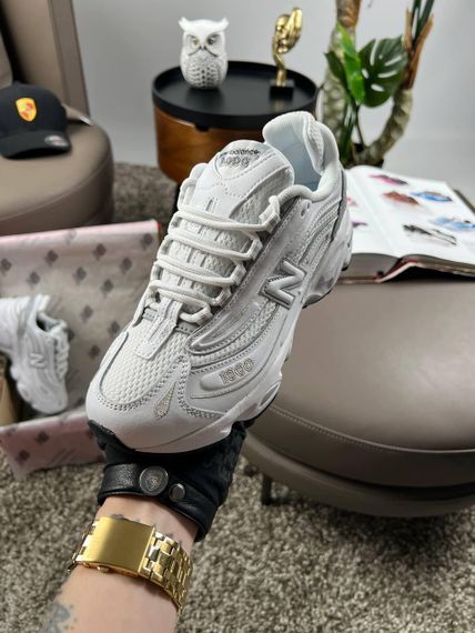 Кроссовки New 1000 White Grey Стиль та комфорт на кожен день весна / літо / осінь В4134 | Зображення 3