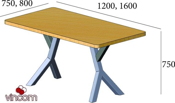 Стол Metall-design Брайт | Зображення 5