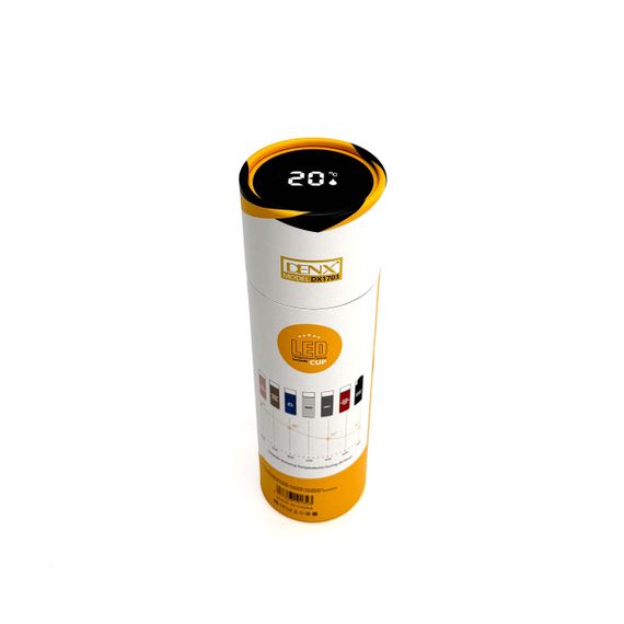 Термос DENX DX1703 500 мл із датчиком температури та ситечком. Чорний (DX1703) | Зображення 4