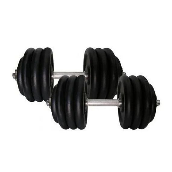 Гантелі складальні литі Home 2 шт по 36 кг TI-968-745-36-1-2 | Зображення 1