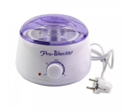 Воскоплав баночный с терморегулятором PRO-WAX 100 для воска в банке, в гранулах, в таблетках 400 мл | Зображення 1