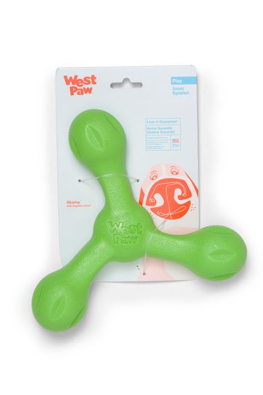 Іграшка для собак West Paw Scamp зелена, 22 см | Зображення 1