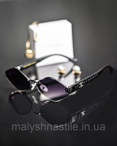 Очки Celine black 4 ДЛ6344 | Зображення 3