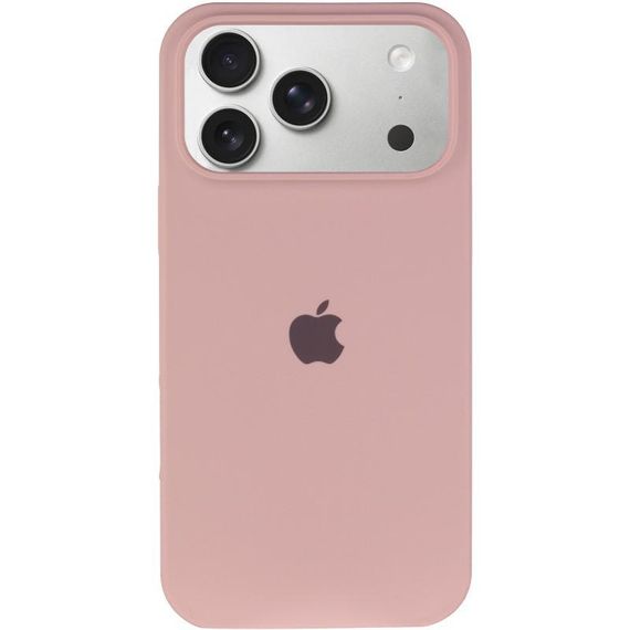 Чохол Silicone Case Full Protective (AA) для Apple iPhone 17 Pro (6.3") Рожевий / Pink Sand | Зображення 1