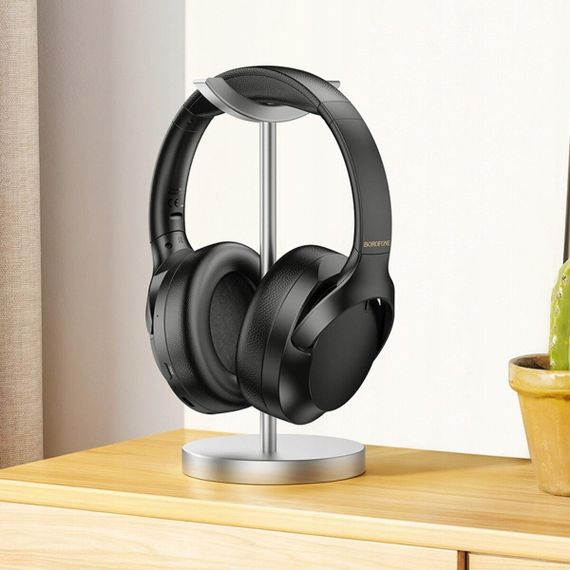 Беспроводные наушники BOROFONE BO31 Prestige active noise Reduction BT headphones Black | Зображення 3