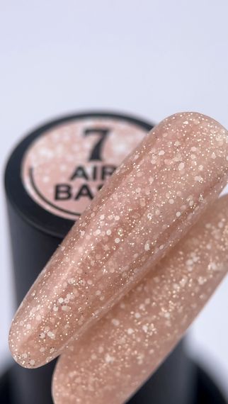 База з шимером Crooz Air Base №07 (нюдово-бежевий) 8мл | Зображення 1