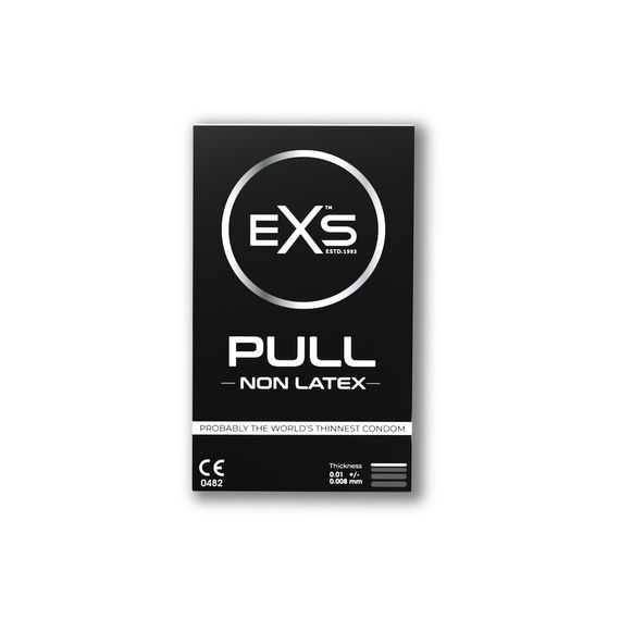 Презервативи EXS Pull, безлатексні, 3 шт