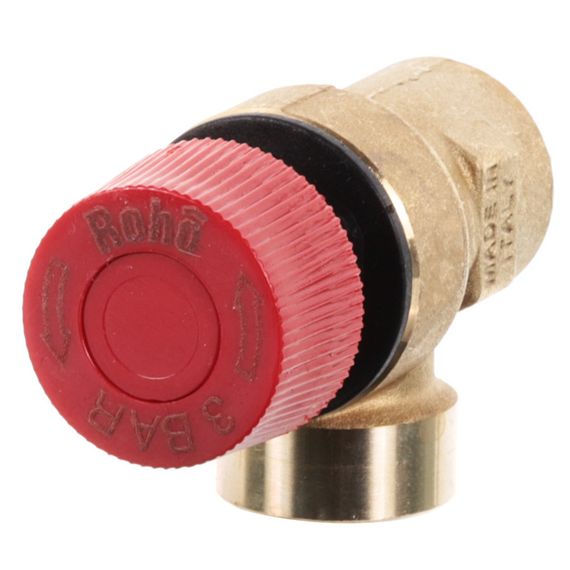 Клапан запобіжний Roho R2000-020 - 1/2" ВВ (2 бар) (RO0167) | Зображення 1