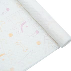 Misoko&Co пеленки для собак с ароматом персика и рисунком "щенки и лапки", 45 х 60 см, 10 шт